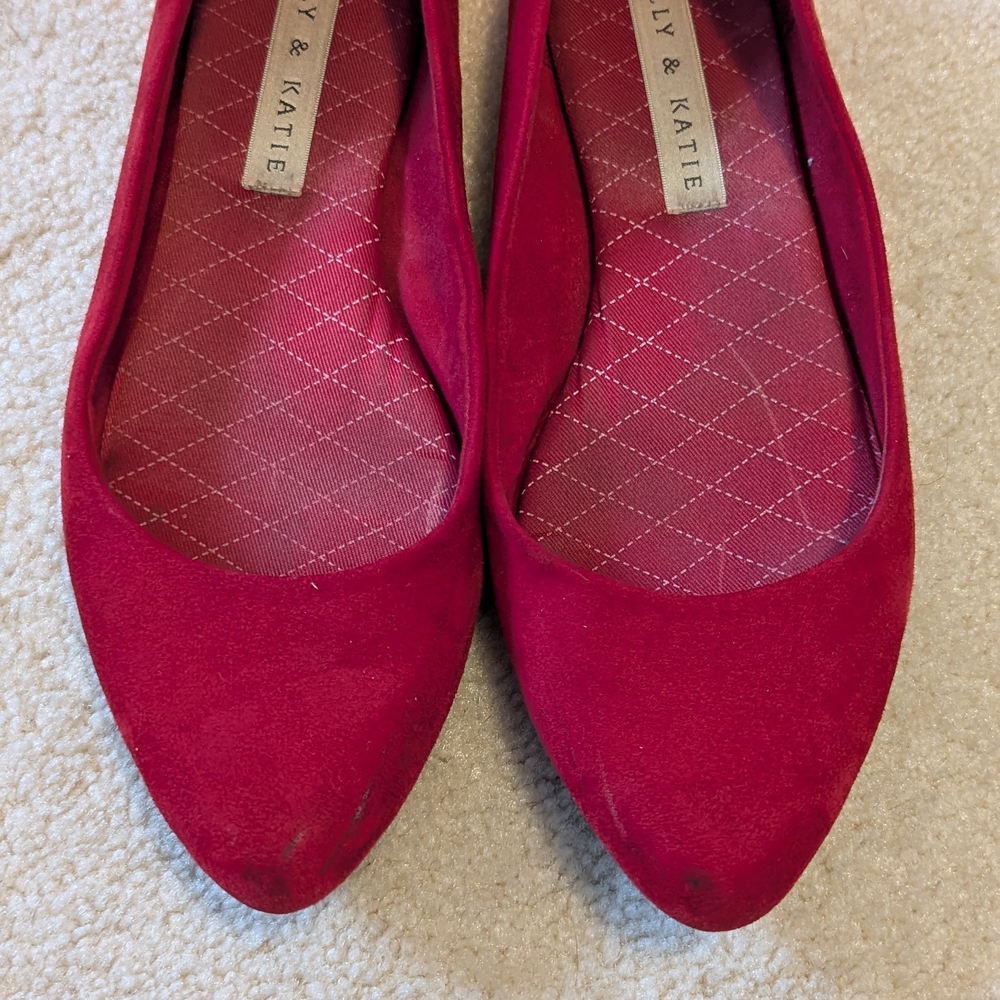 Kelly & Katie Red Flats